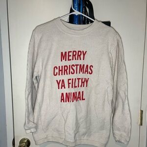 MV Sport Christmas Crewneck Sweatshirt, Size XL, EUC